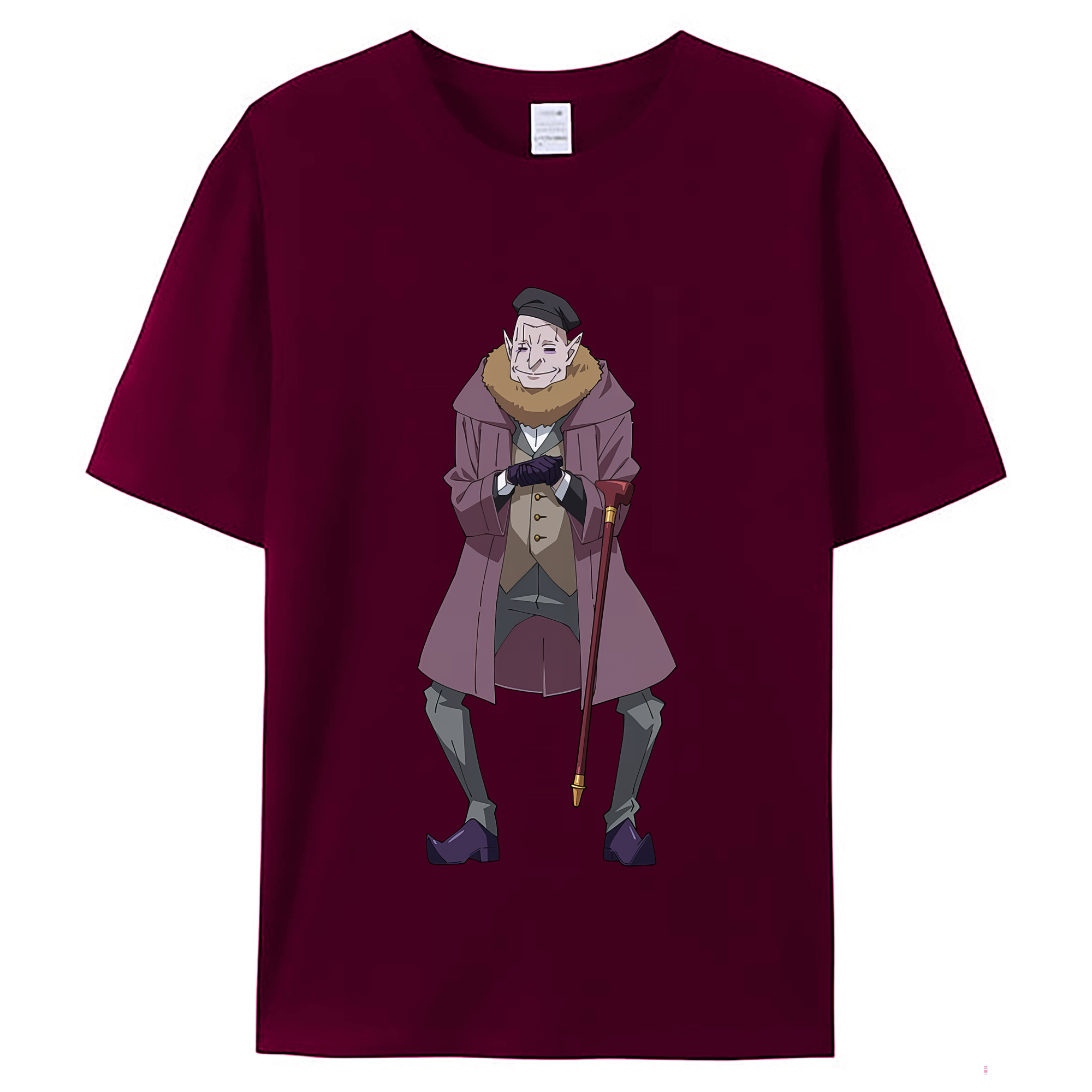 （画像用） 転スラ Regarding Reincarnated to Slime レディースカジュアルプリントTシャツ（綿100％）